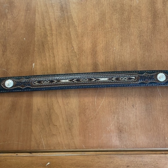 NOCONA NWOT Genuine Leather Western Belt Size 38 main image 9